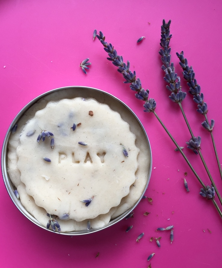 lavender scented playdough