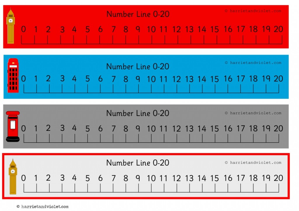 Gorgeous London Amount Line 0 toward 20 (0-20 numberline) with photo relating to Printable Number Lines to 20 identify Beautiful London Amount Line 0 in direction of 20 (0-20 numberline) with
