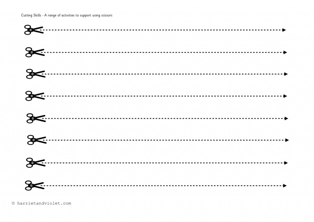 practising cutting skills scissor activities range of