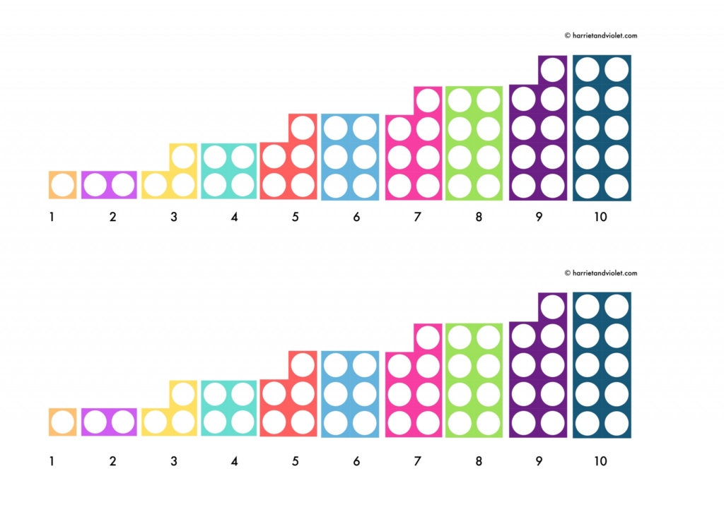 Numicon style number flashcards  Printable Teaching Resources  Print Play Learn