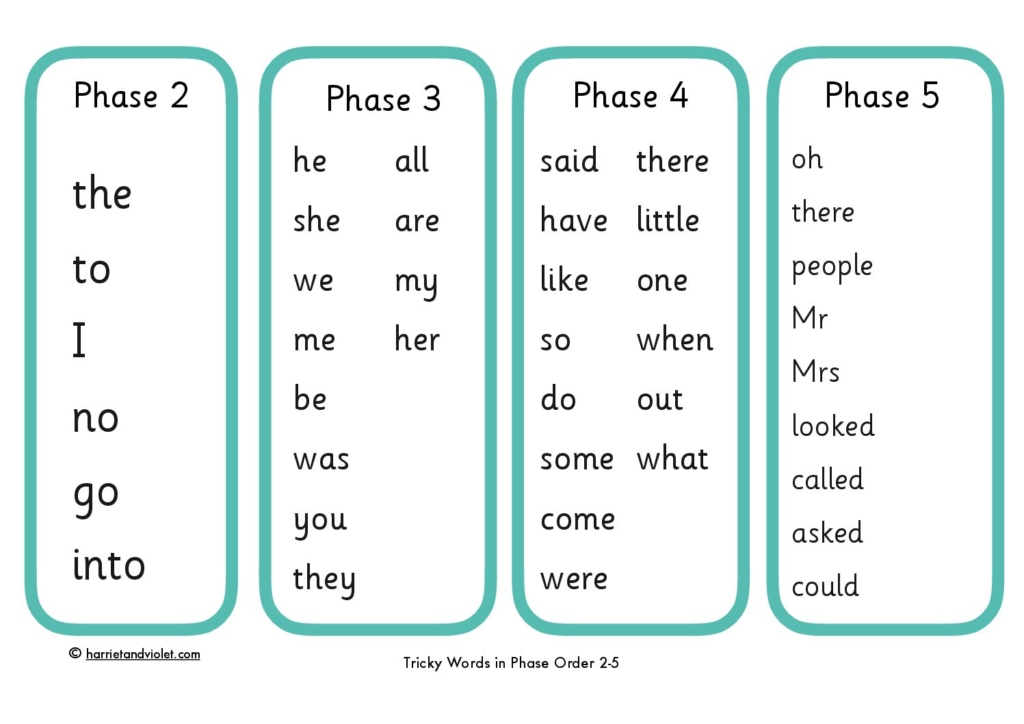 Phonics Page 3 Free Teaching Resources Print Play Learn