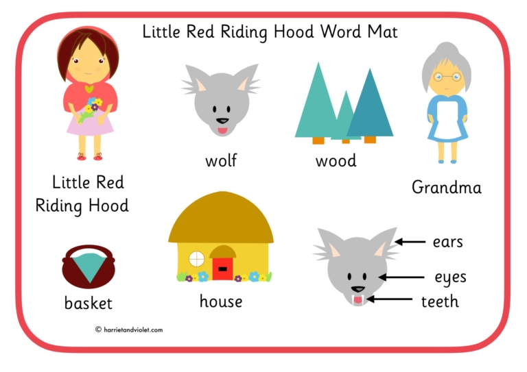 Little Red Riding Hood Flashcards - Free Teaching Resources - Print ...