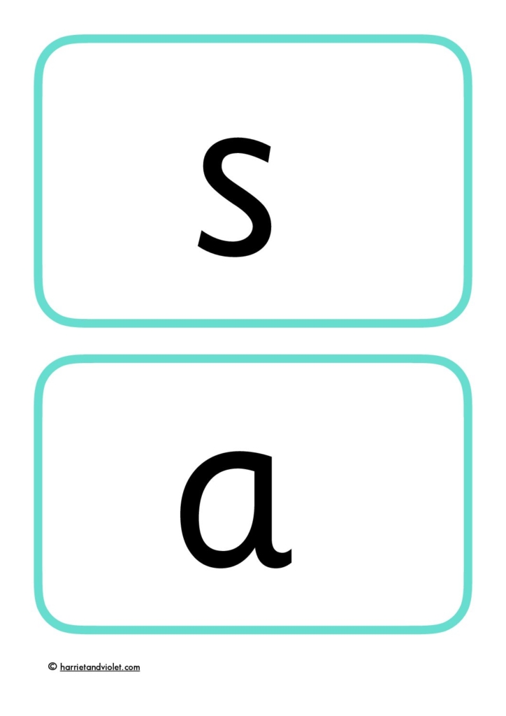 Phonics Flashcards Printable Pdf