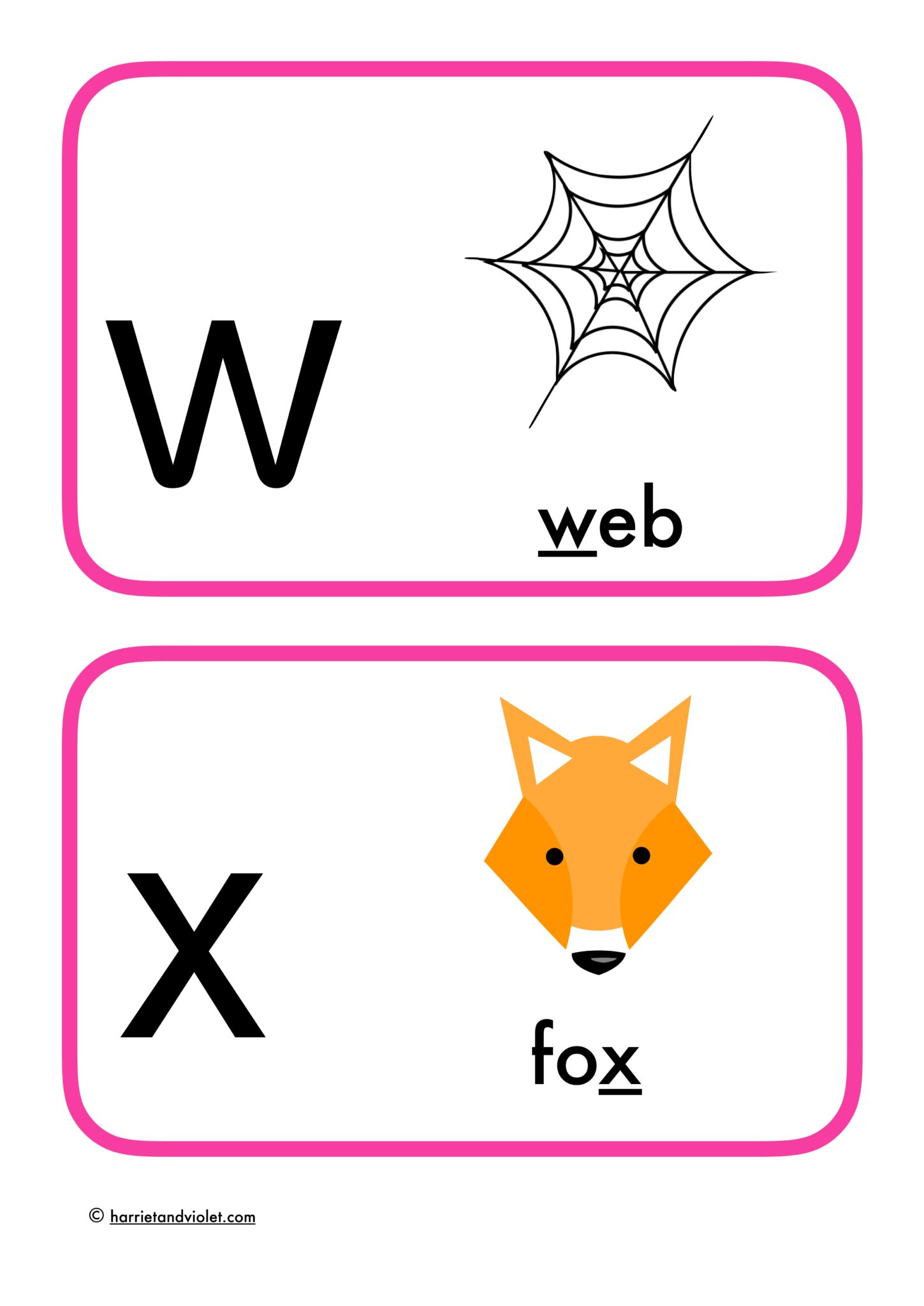 Phonics Flashcards Phase 3 Letters + Sounds (display or game) Free