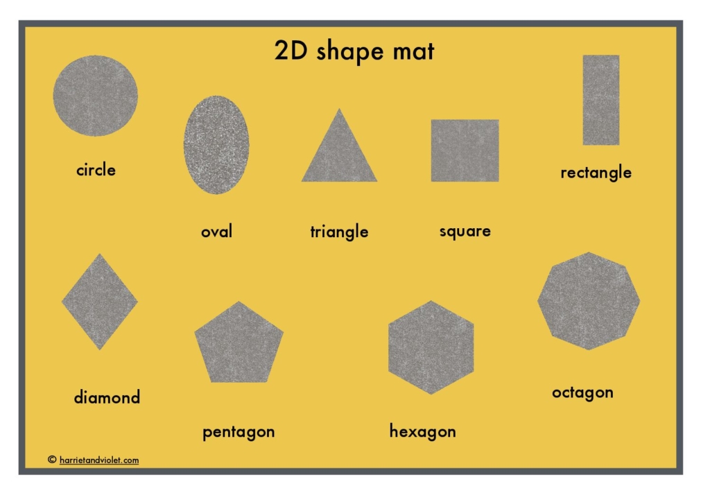 Shape, Space + Measure Page 1 Free Teaching Resources Print Play Learn