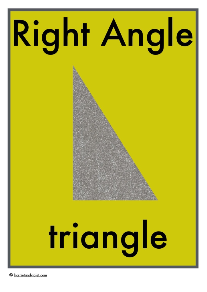 Triangle Posters (types of triangles) Free Teaching Resources Print Play Learn
