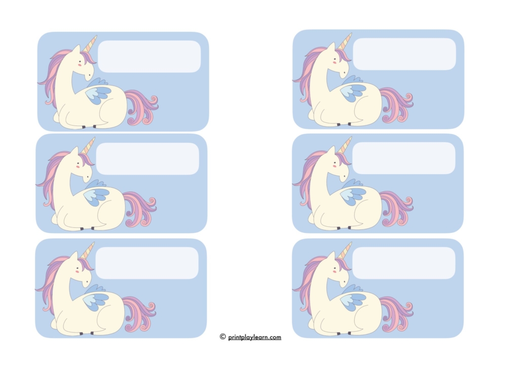 unicorn page 1 free teaching resources print play learn