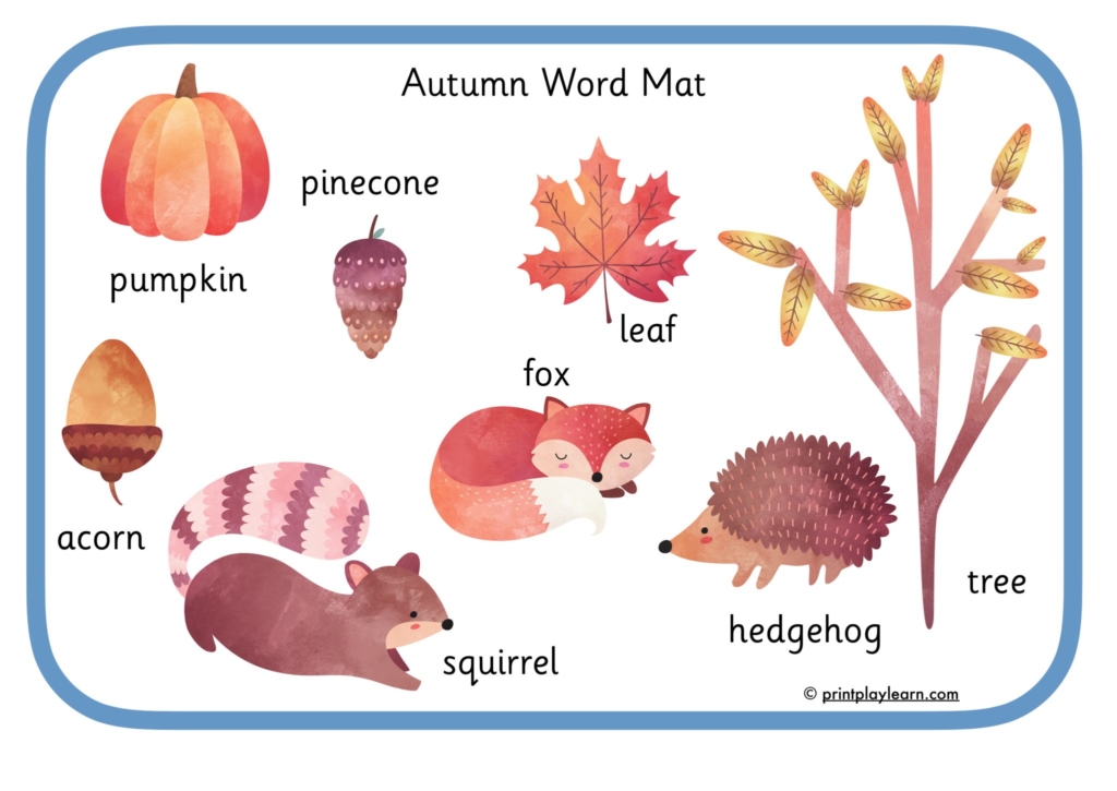 autumn-themed-word-mat-printable-teaching-resources-print-play-learn