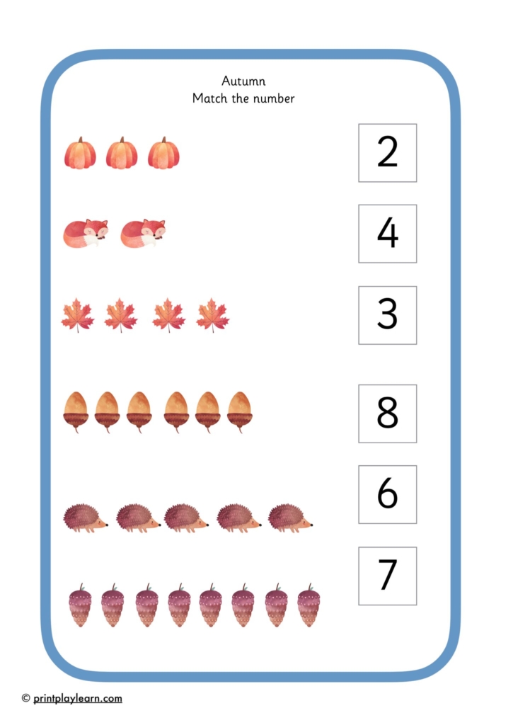 autumn-match-numbers-objects-printable-teaching-resources-print